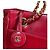 Borsa a Spalla Chanel Matelassé Rosso - vista 14