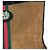 Borsa Tote Gucci Raja in Scamosciato e Pelle Marrone Nero - vista 11