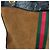 Borsa Tote Gucci Raja in Scamosciato e Pelle Marrone Nero - vista 12