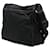 Borsa a tracolla messenger con placca logo Triangle Prada Nero - vista 2