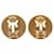 Orecchini a clip Chanel Coco Mark Oro e strass  - vista 3