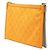 Borsa a tracolla con catena piatta Monogram Louis Vuitton Arancione Grigio - vista 2