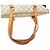 Borsa Tote Louis Vuitton Damier Azur Totally PM Bianco - vista 10