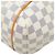 Borsa Tote Louis Vuitton Damier Azur Totally PM Bianco - vista 4