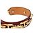 Bracciale rigido Hermès Chaine d'Ancre Rosso D'oro - vista 5