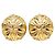 Orecchini a clip Chanel Coco Mark Motif Fiore D'oro - vista 2