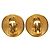 Timeless Orecchini Chanel Vintage Logo D'oro - vista 3