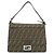 Borsa a tracolla Fendi 26425 in tela marrone