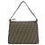 Borsa a tracolla Fendi 26425 in tela marrone - vista 2