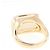 Bulgari Bvlgari Allegra Ring aus Gelbgold Golden - Ansicht 3