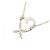 Tiffany & Co Mini collana Tiffany Loving Heart Argento - vista 4