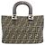 Borsa Fendi 26693 in tela marrone
