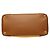 Borsa Prada Galleria Large Triangle Logo Plate Marrone Giallo - vista 3