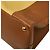 Borsa Prada Galleria Large Triangle Logo Plate Marrone Giallo - vista 6