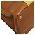 Borsa Prada Galleria Large Triangle Logo Plate Marrone Giallo - vista 7