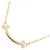 Tiffany & Co Collana Tiffany T Smile Mini D'oro - vista 3
