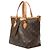 Borsa Louis Vuitton Monogram Palermo PM Marrone - vista 2