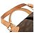 Borsa Louis Vuitton Monogram Palermo PM Marrone - vista 9