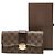 Cartera larga Louis Vuitton Damier Sistina Castaño - vista 12