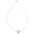 Hermès Colar Hermes H Cube Cage d'H em metal e esmalte Prata Fora de branco  - vista 2