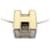 Hermès Colar Hermes H Cube Cage d'H em metal e esmalte Prata Fora de branco  - vista 3