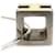 Hermès Colar Hermes H Cube Cage d'H em metal e esmalte Prata Fora de branco  - vista 5