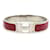 Hermès Hermes HERMES Armreif Clic Clack H Silber Bordeaux  - Ansicht 1