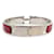 Hermès Hermes HERMES Armreif Clic Clack H Silber Bordeaux  - Ansicht 3