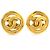 Orecchini a clip dorati Chanel D'oro