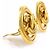 Orecchini a clip dorati Chanel D'oro - vista 2
