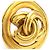 Orecchini a clip dorati Chanel D'oro - vista 9