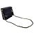 Borsa a tracolla Chanel in pelle nera Nero - vista 10