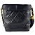 Borsa a tracolla Chanel in pelle nera Nero - vista 3