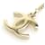 Collana Bambi Chanel D'oro Verde Bianco sporco - vista 7
