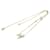Collana Bambi Chanel D'oro Verde Bianco sporco - vista 9