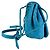Borsa a tracolla in pelle Intrecciato blu Bottega Veneta - vista 2