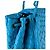 Borsa a tracolla in pelle Intrecciato blu Bottega Veneta - vista 6