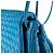 Borsa a tracolla in pelle Intrecciato blu Bottega Veneta - vista 7