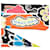 Sciarpa Hermès Twilly Bingata Multicolore  - vista 2