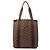 Bolsa Louis Vuitton Damier Cabas Beaubourg Marrom Damier ebene