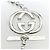 Gucci Interlocking G Kugelkette Silber - Ansicht 3