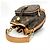 Borsa a Spalla Louis Vuitton Noe Cargo Marrone - vista 3