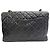 Borsa a tracolla Chanel Large Matelasse 30 in agnello nero - vista 2