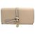 Portafoglio lungo in pelle beige Chloé