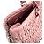 Borsa in pelle nappa matelassé Miu Miu Rosa - vista 13