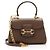 Gucci Leather Horsebit 1955 Mini Chain Top Handle Braun