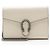 Portafoglio con catena Dionysus in pelle e cristalli Gucci Bianco