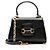 Mini bolsa de mão Gucci Leather Horsebit 1955 com alça de corrente Preto
