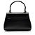 Mini bolsa de mão Gucci Leather Horsebit 1955 com alça de corrente Preto - vista 3