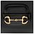 Mini bolsa de mão Gucci Leather Horsebit 1955 com alça de corrente Preto - vista 9
